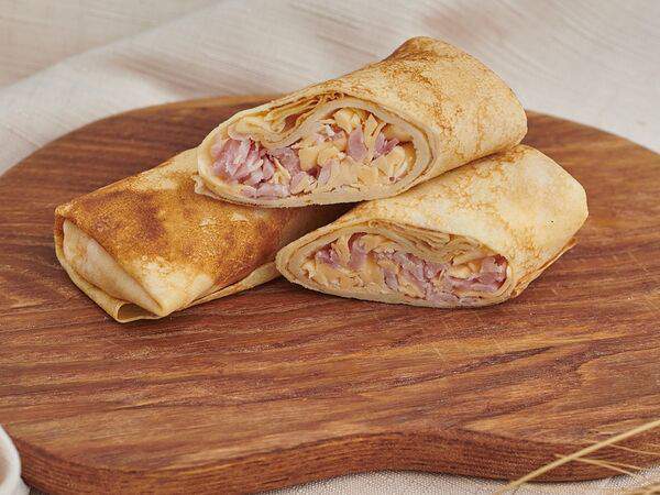 Ресторан Доставки Мамуля - Блины с ветчиной и сыром