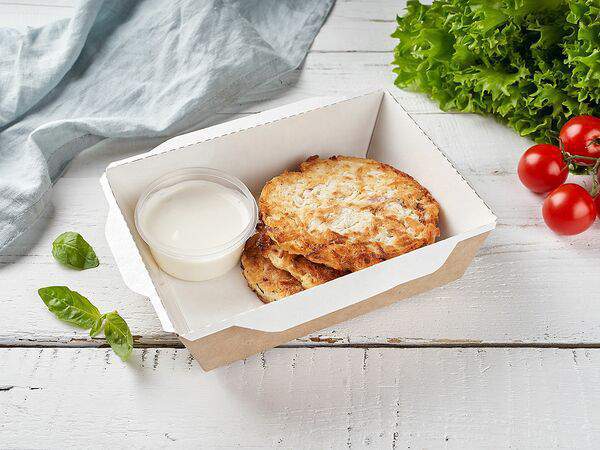 Печь & ланч - Картофельные драники с беконом