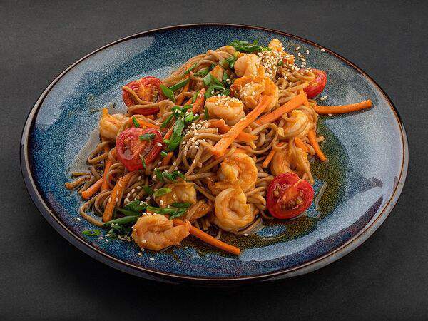 Fast n food - Вок с тигровой креветкой