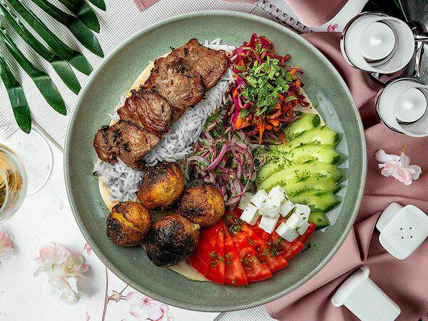 Paradise Sauna Cafe - Шашлык из баранины