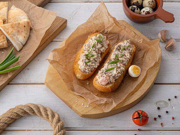 Таки да! - Бутерброд с печенью трески