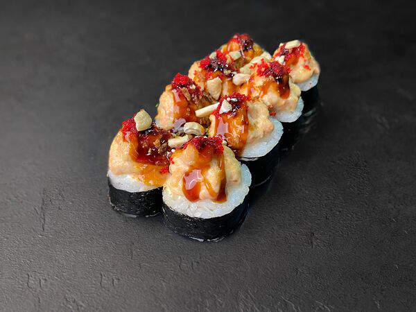 Моrе - Запеченный ролл Креветка и семга