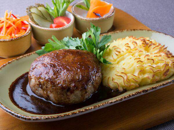 Щепка - Домашняя котлета с соусом из квасного сусла