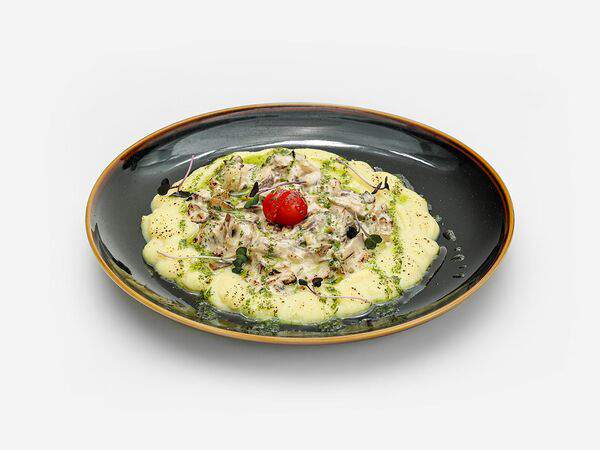 1095 FOOD - Телятина в сливочном соусе с картофельным пюре