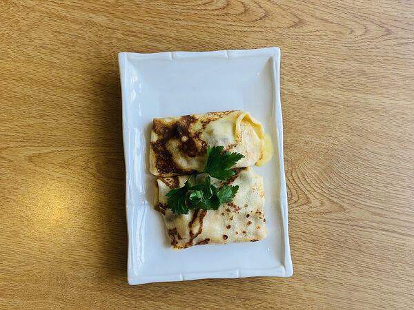 Изюм - Блины с ветчиной и сыром