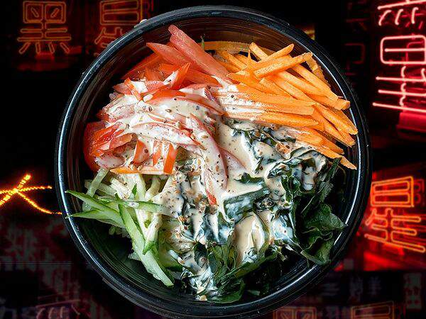 Азиатские обеды - Поке боул веган