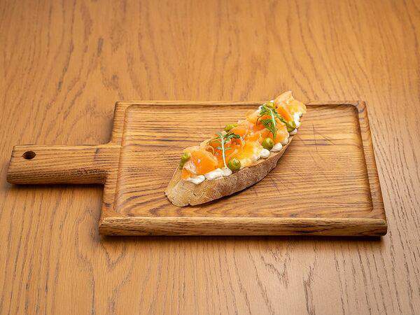 Бруни - Со слабосолёной форелью