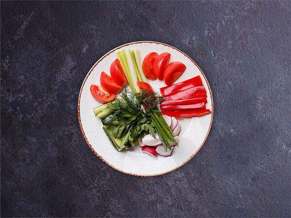 Пахлава - Сабзавотлар