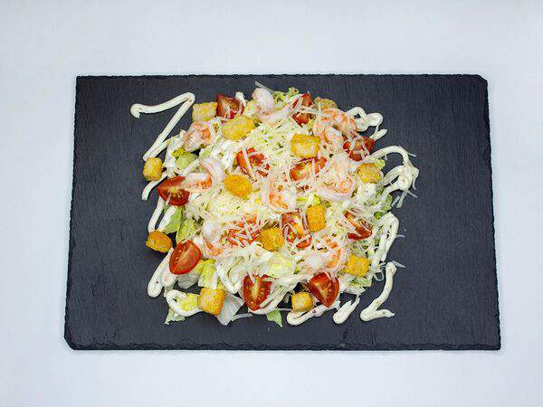 Brosfood - А-ля Цезарь с креветками