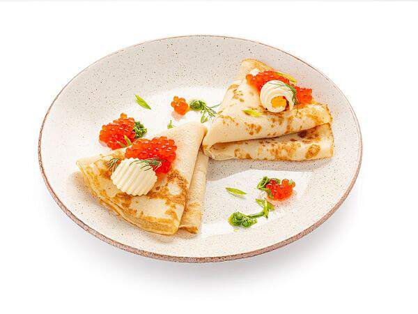 Шоколадница - Блинчики с икрой