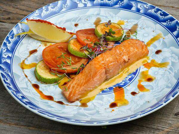 Почем харчо - Стейк из красной рыбы