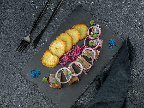 Кафе Миндаль - Сельдь пряного посола