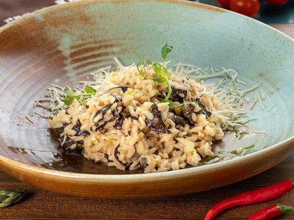 Прожарка - Ризотто с грибным миксом