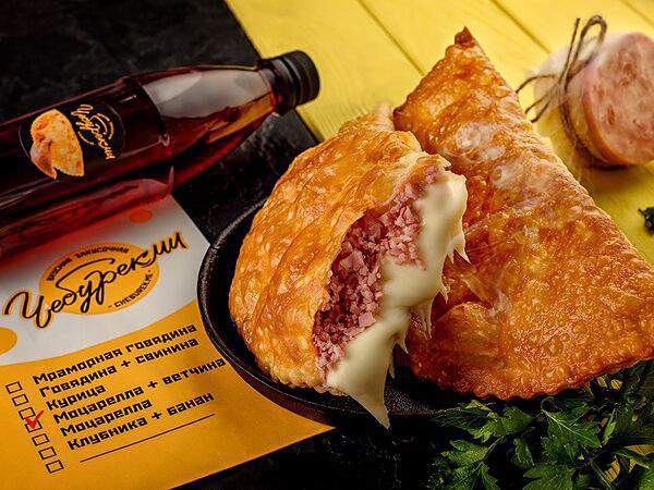 ЧебурекМи - Чебурек с ветчиной и сыром