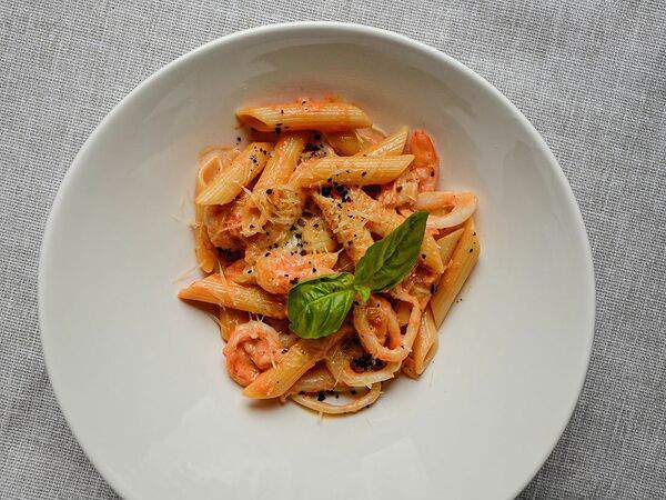 Travelers coffee - Паста с морепродуктами