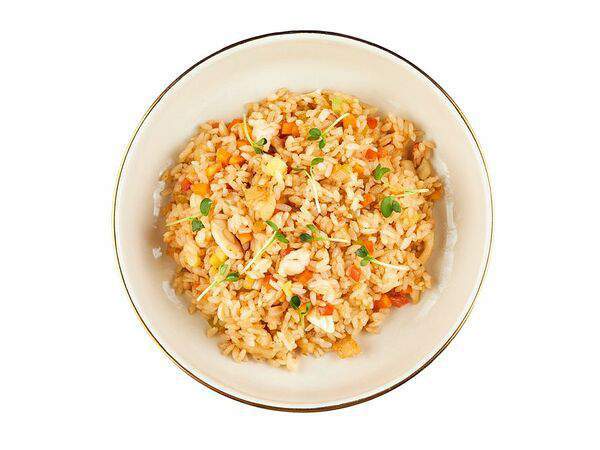 Голодный тако - Тяхан с морепродуктами