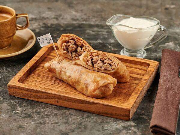 Батони - Блинчики домашние с мясом