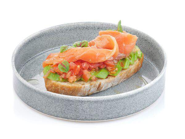 Тортшер - Авокадо тост с лососем