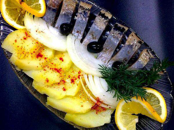 Мяссорти восток - Сельдь с картофелем и луком