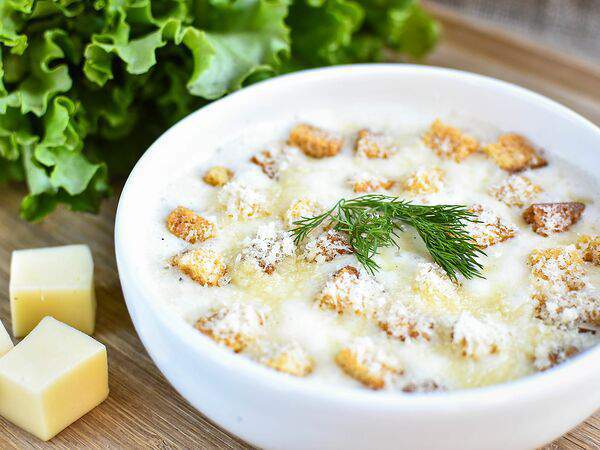 Лопатерия - Крем-суп сырный