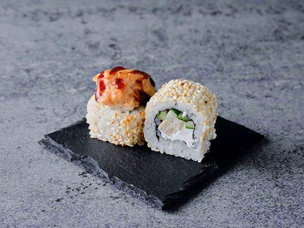 THE BOX - Ролл запеченный с копченой курицей