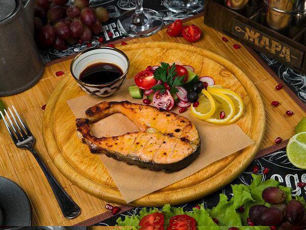 Чайхона lounge - Стейк из семги