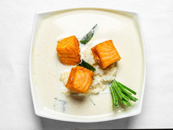 AzianA - Сливочный суп с лососем