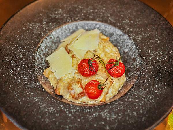 Ресторан 101 - Ризотто с белыми грибами и трюфельным маслом