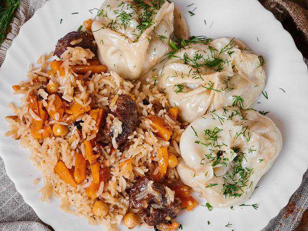 Кафе у Оскара - Микс плов и манты