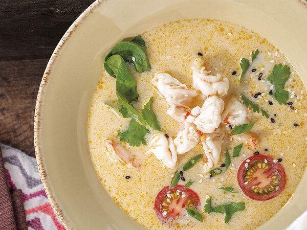 Урюк - Том ям с креветками