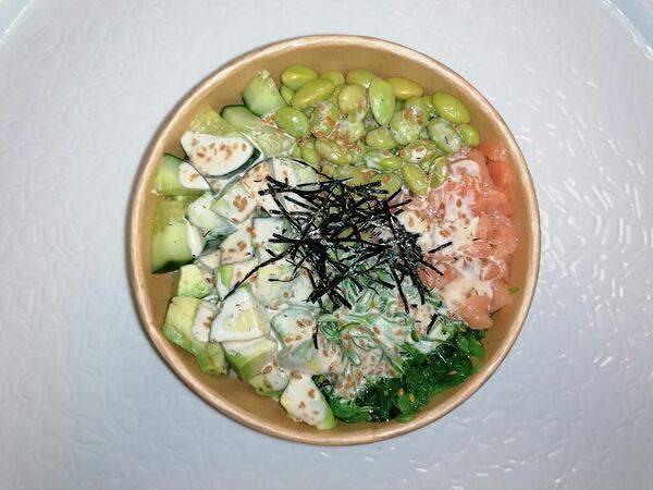 Дрова - Поке с семгой