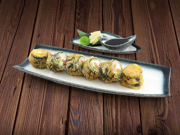 Тук-тук панда - Тёплый ролл Сливочный лосось