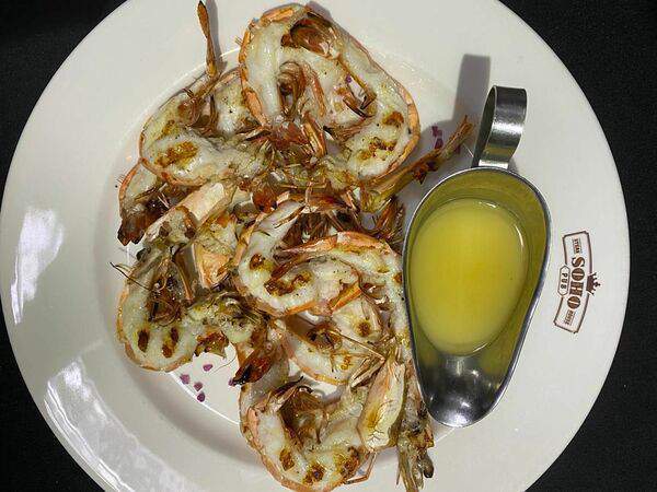 Сохо - Креветки на гриле