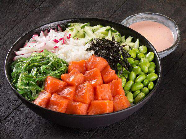 Харакири - Поке с лососем