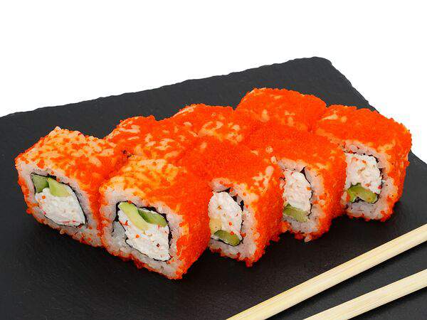 Едим дома - Ролл Калифорния с крабом