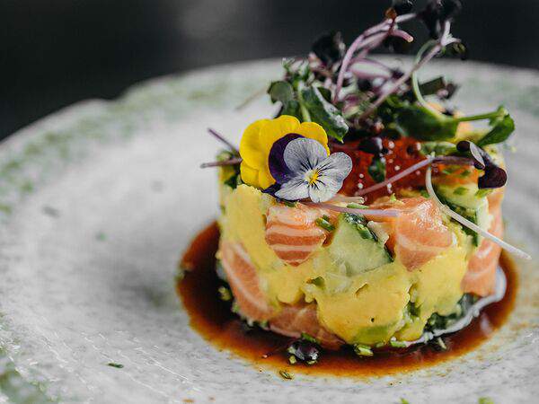 Shima - Тартар лосось