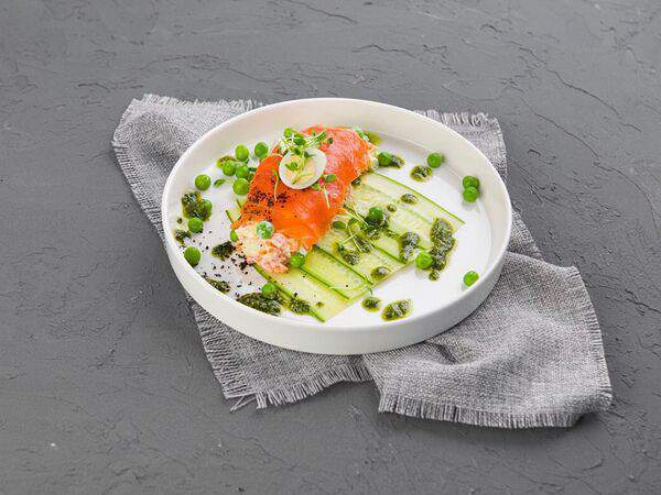 Песто Тесто - Оливьесто с лососем