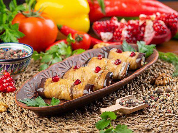 Plove - Рулетики из баклажанов с творогом