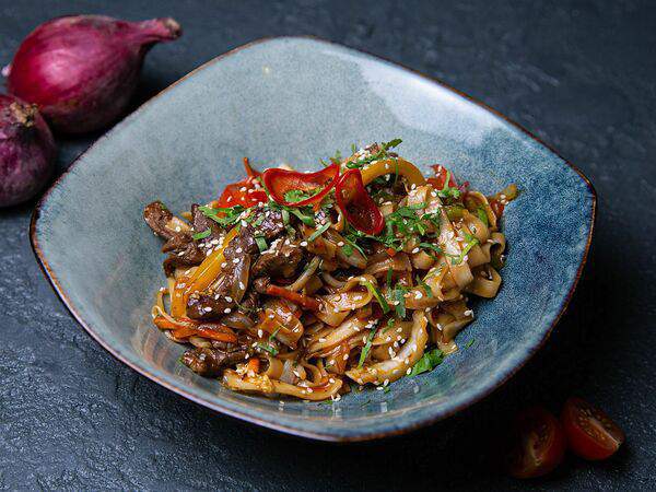 На крючке - Лапша с говядиной