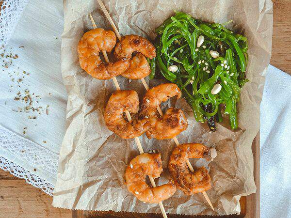 Как Дела - Шашлычок из креветок