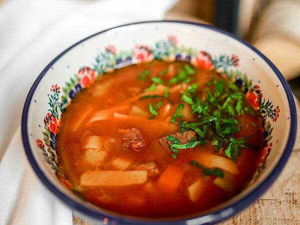 Сыроварня - Суп мясной деревенский