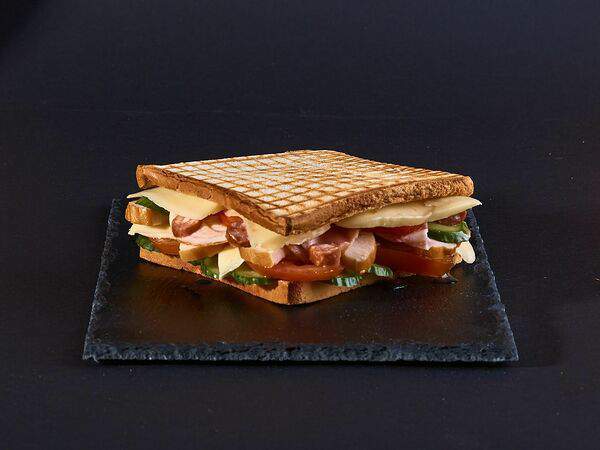 Да! Ёж! Пицца! - Сэндвич Барбекю