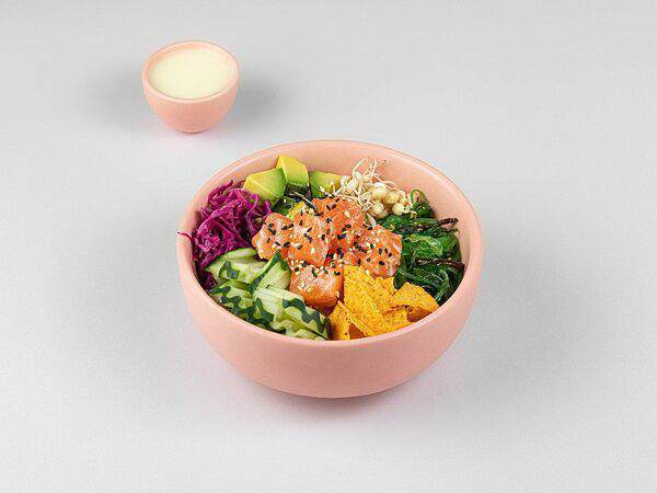 Miska bowls & folks - Поке с лососем