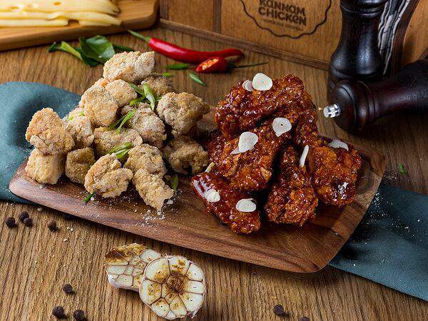 Kimchi Chicken - Сет №3. 2 вкуса: филе и крылья