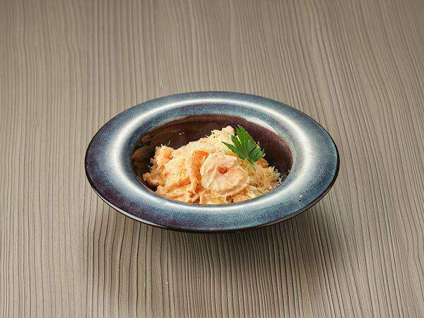 Джаст Смо - Фарфалле с креветками