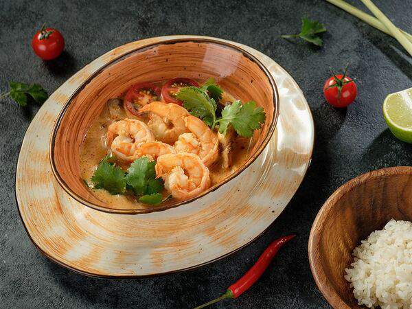 Япона мама - Том ям с креветками