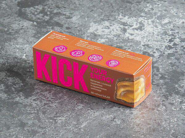 Port-O-Drive - Батончик Kick соленая карамель