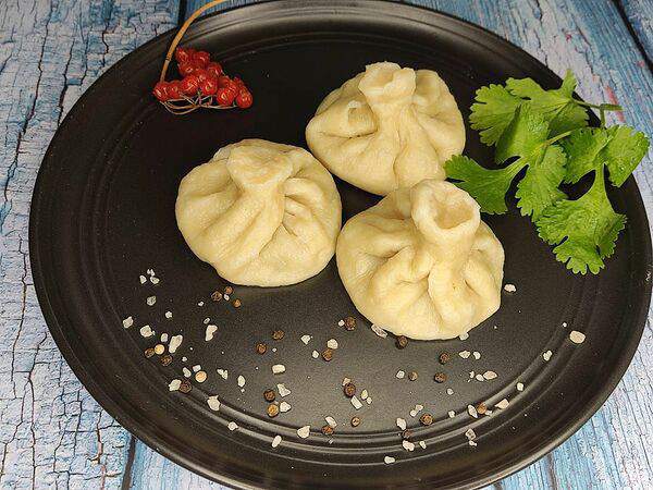 Аджика - Хинкали со свининой и телятиной