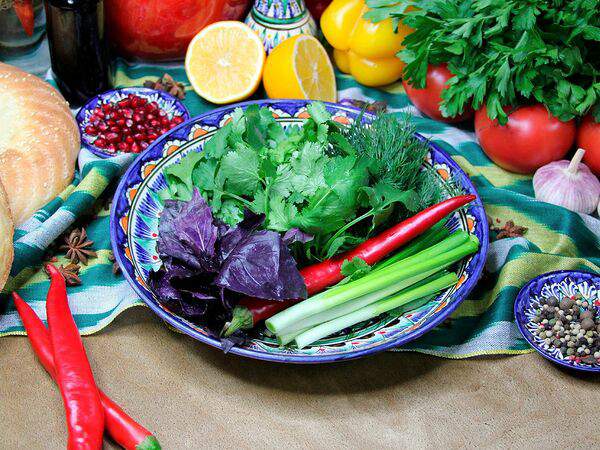 Чайхана Ташкент - Букет зелени