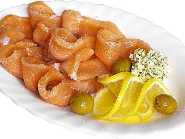 The Peashem - Нарезка из слабосоленой семги